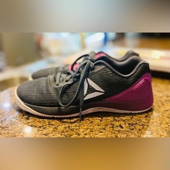 Reebok Crossfit Nano 7 Trainer Men's Training Shoes Size 7 Blue Purple - Picture 1 of 8